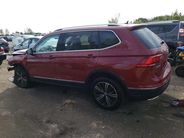 3VV4B7AX2JM177102 - 2018 VOLKSWAGEN TIGUAN SEL PREMIUM RED photo 2