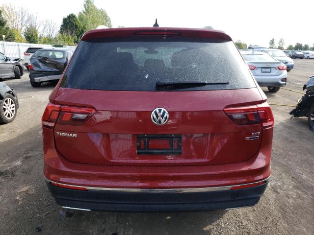 3VV4B7AX2JM177102 - 2018 VOLKSWAGEN TIGUAN SEL PREMIUM RED photo 6