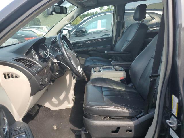 2C4RC1CG6CR175957 - 2012 CHRYSLER TOWN & COU TOURING L GRAY photo 7