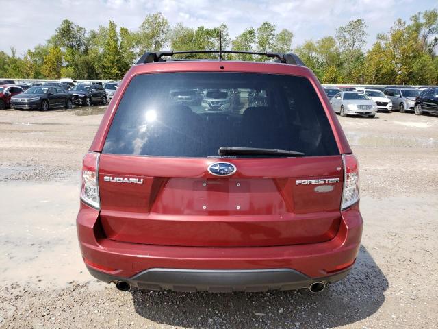 JF2SH64629H701545 - 2009 SUBARU FORESTER 2.5X LIMITED RED photo 6