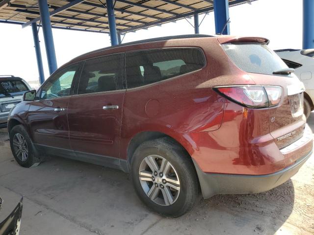 1GNKVHKD4HJ117215 - 2017 CHEVROLET TRAVERSE LT BURGUNDY photo 2