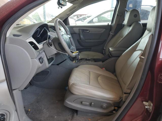 1GNKVHKD4HJ117215 - 2017 CHEVROLET TRAVERSE LT BURGUNDY photo 7