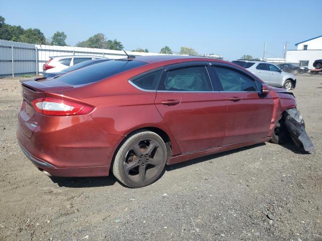 3FA6P0HD8ER200098 - 2014 FORD FUSION SE BURGUNDY photo 3