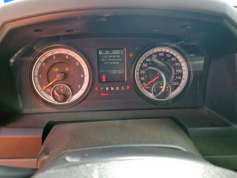 1C6RR6TT3KS602914 - 2019 RAM 1500 CLASS SLT SILVER photo 9