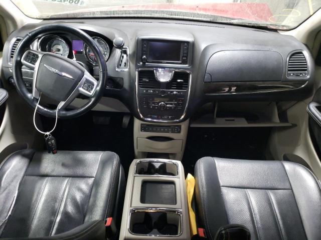 2C4RC1CG9CR120953 - 2012 CHRYSLER TOWN & COU TOURING L RED photo 8