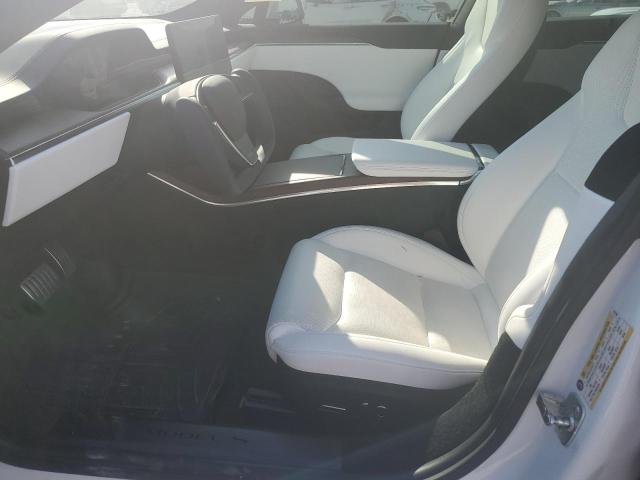 5YJSA1E50NF467556 - 2022 TESLA MODEL S Սպիտակ լուսանկար 7