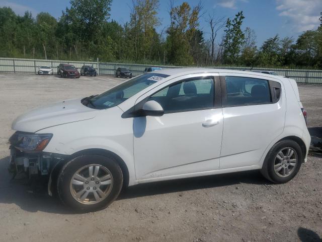1G1JG6SG7H4170480 - 2017 CHEVROLET SONIC WHITE photo 1