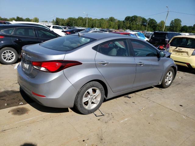 5NPDH4AE7FH632517 - 2015 HYUNDAI ELANTRA SE SILVER photo 3