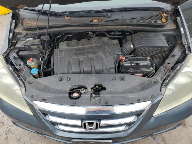 5FNRL38856B020121 - 2006 HONDA ODYSSEY TOURING BLUE photo 12