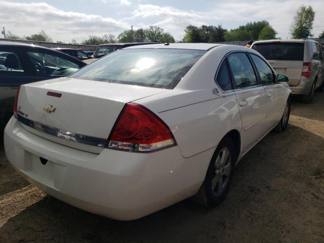 2G1WT55NX79332099 - 2007 CHEVROLET IMPALA LT WHITE photo 4