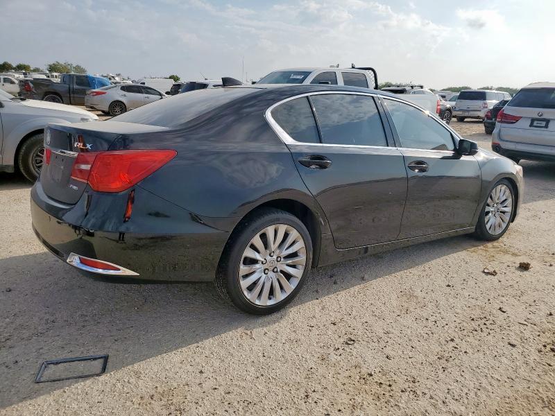 JH4KC1F94EC005329 - 2014 ACURA RLX ADVANCE BLACK photo 3