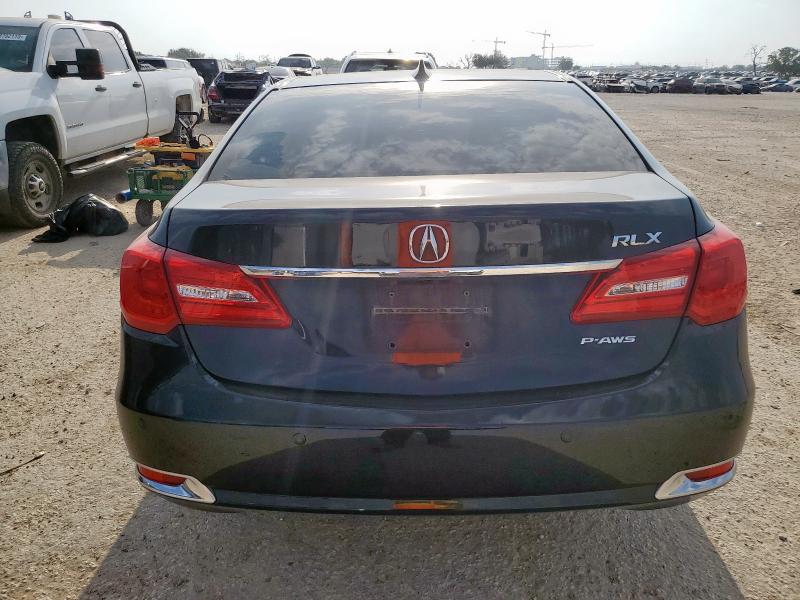 JH4KC1F94EC005329 - 2014 ACURA RLX ADVANCE BLACK photo 6