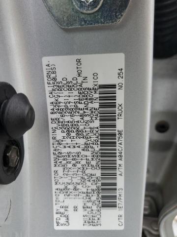 3TMJU62N45M006795 - 2005 TOYOTA TACOMA DOUBLE CAB PRERUNNER SILVER photo 12