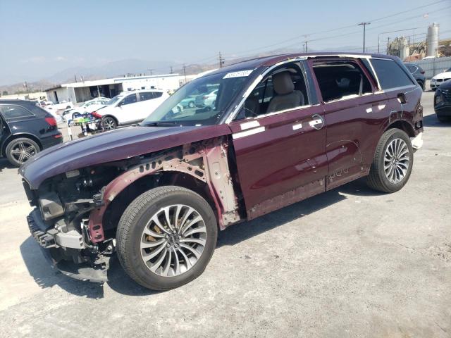 5LM5J7WC0LGL17195 - 2020 LINCOLN AVIATOR RESERVE BURGUNDY photo 1