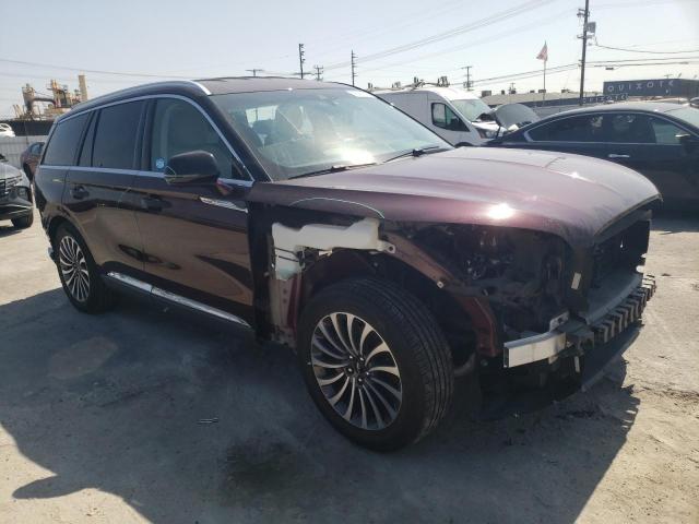 5LM5J7WC0LGL17195 - 2020 LINCOLN AVIATOR RESERVE BURGUNDY photo 4