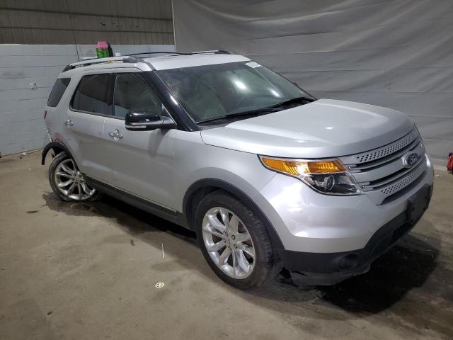 1FM5K8D86EGA77707 - 2014 FORD EXPLORER XLT SILVER photo 4