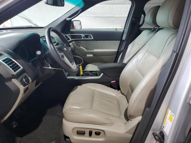1FM5K8D86EGA77707 - 2014 FORD EXPLORER XLT SILVER photo 7