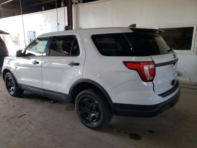 1FM5K8AR7JGA05003 - 2018 FORD EXPLORER POLICE INTERCEPTOR WHITE photo 2