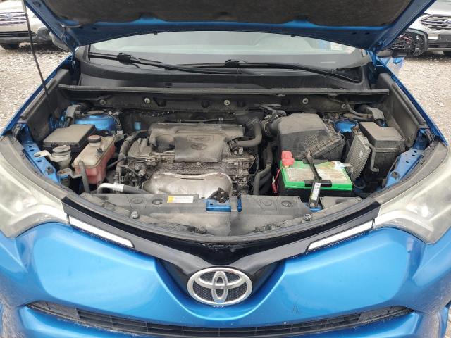JTMBFREV0GJ077536 - 2016 TOYOTA RAV4 LE BLUE photo 12