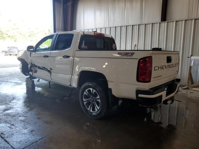 1GCGTDEN3N1320707 - 2022 CHEVROLET COLORADO Z71 WHITE photo 2