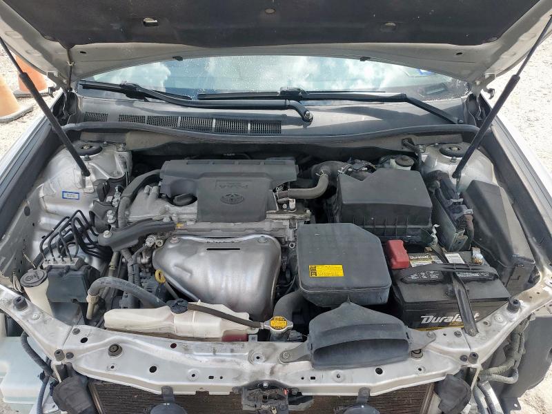 4T4BF1FK6DR303029 - 2013 TOYOTA CAMRY L SILVER photo 12