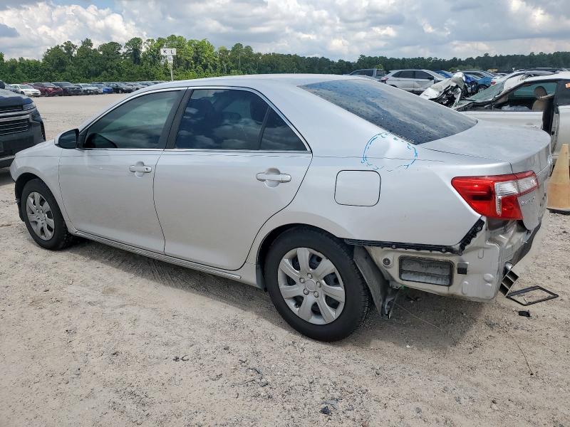 4T4BF1FK6DR303029 - 2013 TOYOTA CAMRY L SILVER photo 2