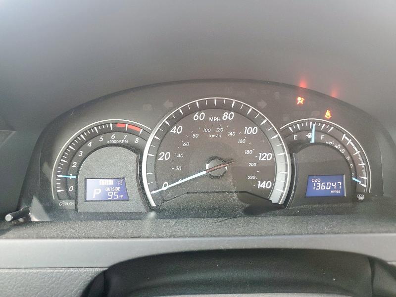 4T4BF1FK6DR303029 - 2013 TOYOTA CAMRY L SILVER photo 9