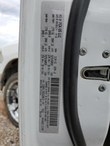 1C6RR7LT6GS329819 - 2016 RAM 1500 SLT WHITE photo 12