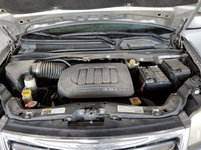 2C4RC1BG3DR681488 - 2013 CHRYSLER TOWN & COU TOURING Gümüş foto 11