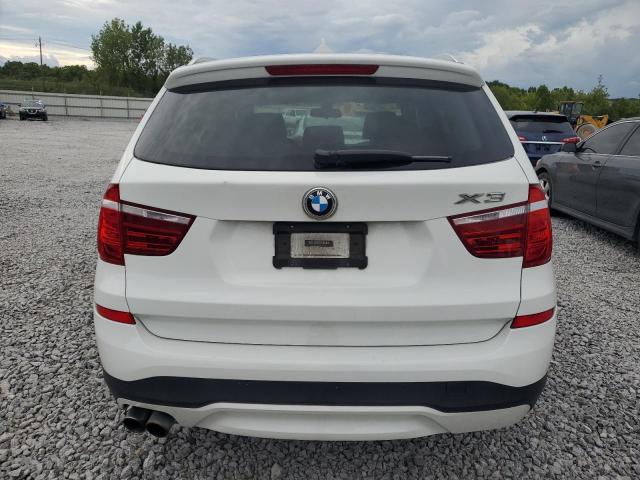 5UXWZ7C30H0V91844 - 2017 BMW X3 SDRIVE28I WHITE photo 6