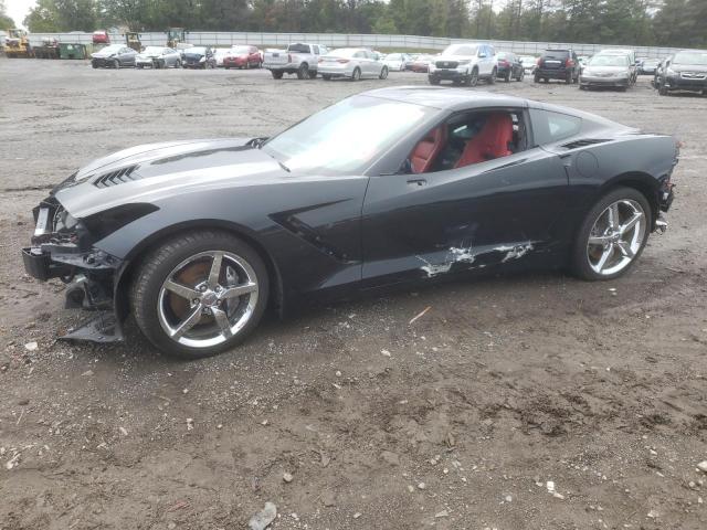 1G1YF2D70E5126124 - 2014 CHEVROLET CORVETTE STINGRAY 3LT BLACK photo 1