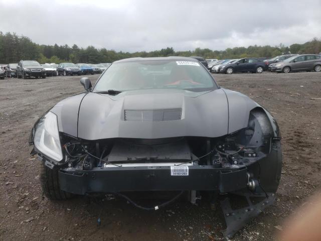 1G1YF2D70E5126124 - 2014 CHEVROLET CORVETTE STINGRAY 3LT BLACK photo 5