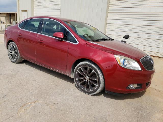 1G4PW5SK6G4171293 - 2016 BUICK VERANO SPORT TOURING RED photo 4