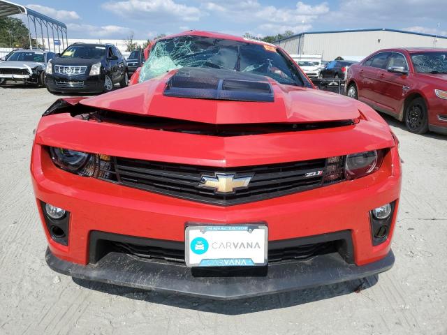 2G1FZ1EP3D9803658 - 2013 CHEVROLET CAMARO ZL1 RED photo 5