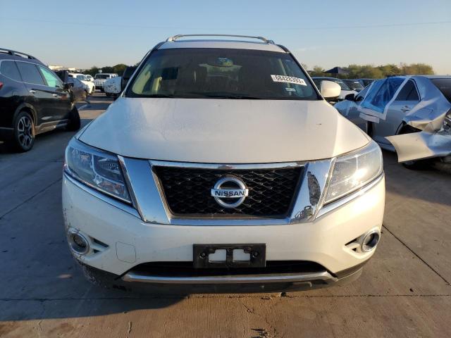 5N1CR2MN3EC637759 - 2014 NISSAN PATHFINDER SV HYBRID WHITE photo 5