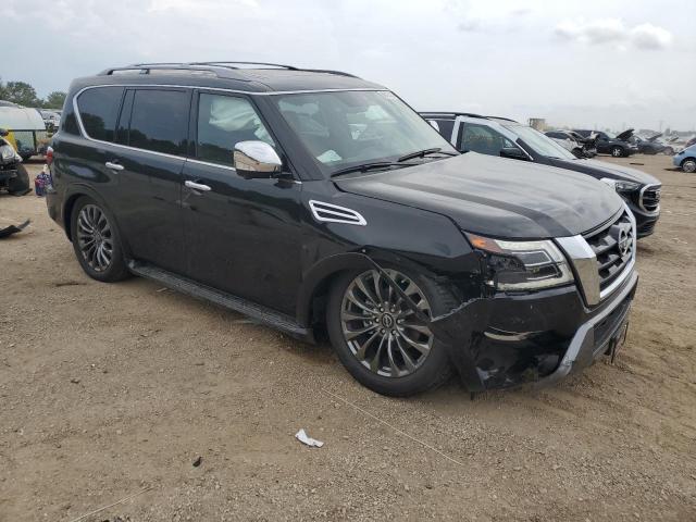 JN8AY2DB7R9852413 - 2024 NISSAN ARMADA PLATINUM Noir photo 4