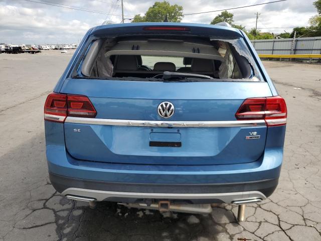 1V2UR2CA8KC502181 - 2019 VOLKSWAGEN ATLAS SE ლურჯი ფოტო 6