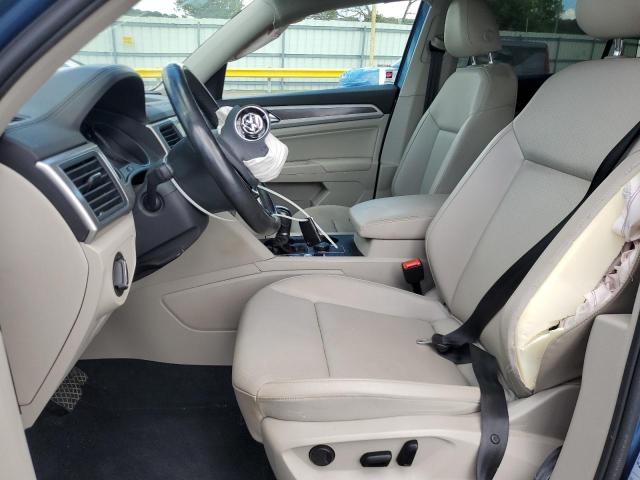 1V2UR2CA8KC502181 - 2019 VOLKSWAGEN ATLAS SE ლურჯი ფოტო 7