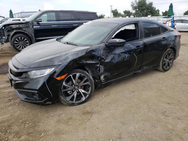 2HGFC2F80LH590258 - 2020 HONDA CIVIC SPORT 黑色 照片 1