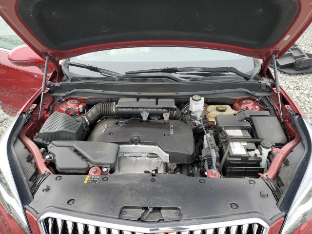 LRBFX1SA8JD016697 - 2018 BUICK ENVISION ESSENCE RED photo 12
