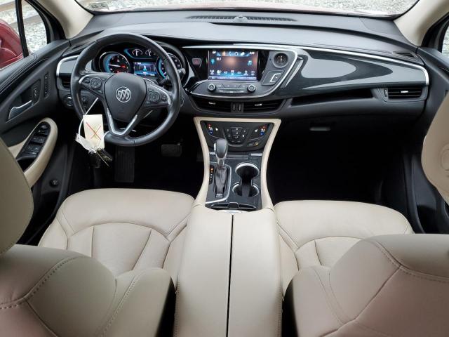 LRBFX1SA8JD016697 - 2018 BUICK ENVISION ESSENCE RED photo 8