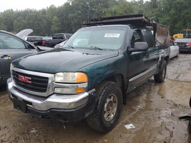 2GTEK19T841217888 - 2004 GMC NEW SIERRA K1500 GREEN photo 1