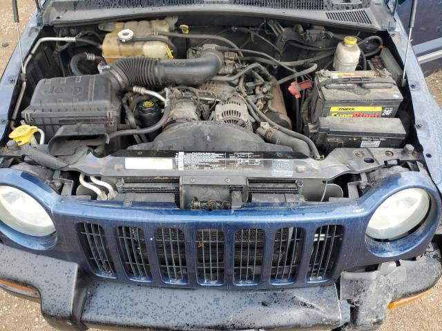 1J4GL48K34W153729 - 2004 JEEP LIBERTY SPORT Көк фото 11