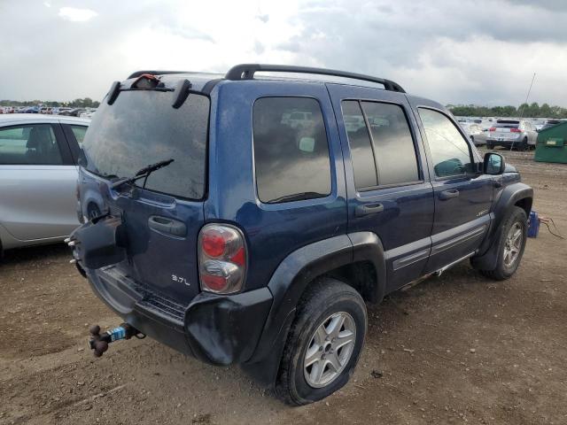 1J4GL48K34W153729 - 2004 JEEP LIBERTY SPORT Көк фото 3