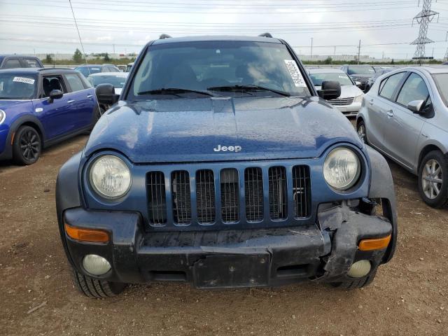 1J4GL48K34W153729 - 2004 JEEP LIBERTY SPORT Көк фото 5