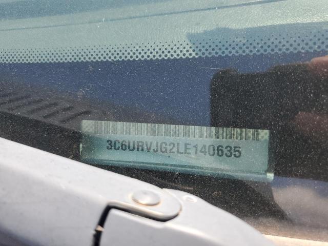 3C6URVJG2LE140635 - 2020 RAM PROMASTER 3500 HIGH ნაცრისფერი ფოტო 13