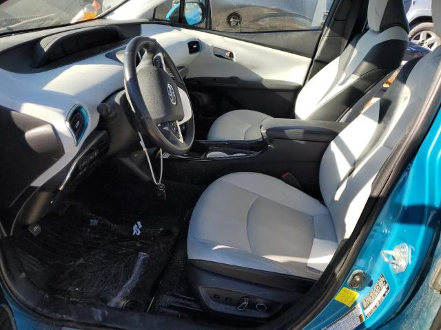 JTDKARFP8H3006721 - 2017 TOYOTA PRIUS PRIM 青绿色 照片 7