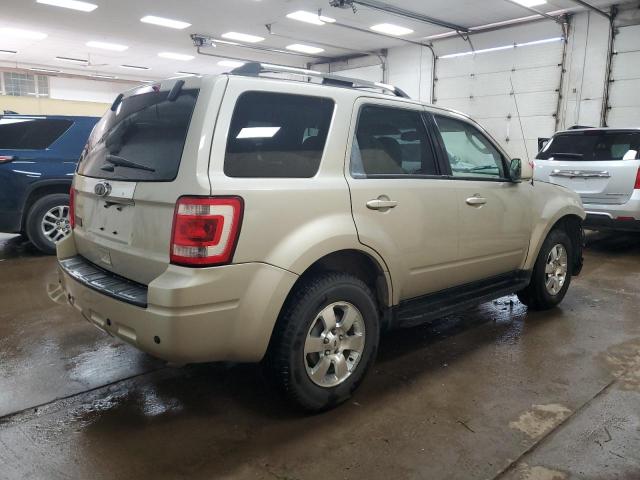 1FMCU0E7XCKB09870 - 2012 FORD ESCAPE LIMITED 米色 照片 3