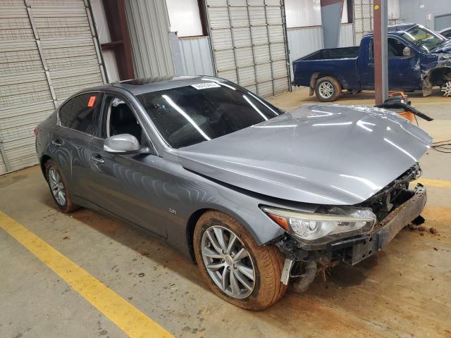 JN1CV7AP7GM201662 - 2016 INFINITI Q50 BASE GRAY photo 4