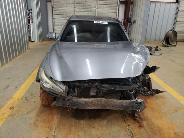 JN1CV7AP7GM201662 - 2016 INFINITI Q50 BASE GRAY photo 5